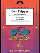 Day Tripper by - Lennon John and Mccartney Paul Jirka Kadlec - Beatles for Woodwind Quartet and Rhythm Section (Woodwind Quartet and Rhythm Section (Piano Bass Drums) (Piano / Guitar Bass Guitar Drums Percussion (optional)))