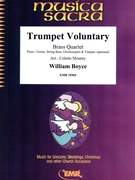 Trumpet Voluntary by Boyce William - Mourey Colette - for 2 Trumpets Trombone and Euphonium (2 Trumpets Trombone and Euphonium (Piano / Guitar String Bass Glockenspiel Timpani (optional)))