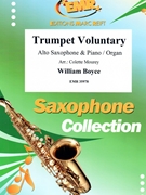 Trumpet Voluntary by Boyce William - Mourey Colette - for Alto Saxophone and Piano (Alto Saxophone and Piano)