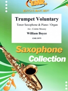 Trumpet Voluntary by Boyce William - Mourey Colette - for Tenor Saxophone and Organ (Tenor Saxophone and Organ)