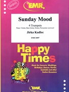 Sunday Mood by Kadlec Jirka for 4 Trumpets and Piano (4 Trumpets and Piano (Piano / Guitar Bass Guitar Drums Percussion (optional)))