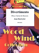 Divertimento by Daetwyler Jean for Oboe Clarinet and Bassoon (Oboe Clarinet and Bassoon)