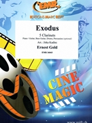 Exodus by Gold Ernest - Jirka Kadlec - for 5 Clarinets (5 Clarinets (Piano / Guitar Bass Guitar Drums Percussion (optional)))