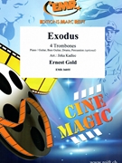 Exodus by Gold Ernest - Jirka Kadlec - for 4 Trombones and Rhythm Section (4 Trombones and Rhythm Section (Piano / Guitar Bass Guitar Drums Percussion (optional)))