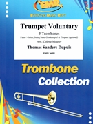 Trumpet Voluntary by Sanders Dupuis Thomas - Mourey Colette - for 5 Trombones (5 Trombones (Piano / Guitar String Bass Glockenspiel Timpani (optional)))