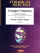 Trumpet Voluntary by Sanders Dupuis Thomas - Mourey Colette - for Woodwind Quartet (Woodwind Quartet (Piano / Guitar String Bass Glockenspiel Timpani (optional)))