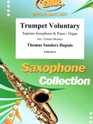 Trumpet Voluntary by Sanders Dupuis Thomas - Mourey Colette - for Soprano Saxophone and Organ (Soprano Saxophone and Organ)