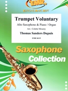 Trumpet Voluntary by Sanders Dupuis Thomas - Mourey Colette - for Alto Saxophone and Piano (Alto Saxophone and Piano)