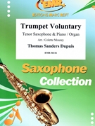 Trumpet Voluntary by Sanders Dupuis Thomas - Mourey Colette - for Tenor Saxophone and Organ (Tenor Saxophone and Organ)