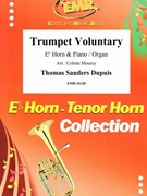 Trumpet Voluntary by Sanders Dupuis Thomas - Mourey Colette - for Eb Horn and Organ (Eb Horn and Organ)
