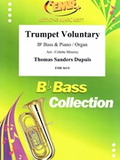 Trumpet Voluntary by Sanders Dupuis Thomas - Mourey Colette - for Bb Bass and Organ (Bb Bass and Organ)