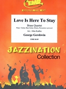 Love Is Here To Stay by Gershwin George - Jirka Kadlec - for 2 Trumpets 2 Trombones and Piano (2 Trumpets 2 Trombones and Piano (Piano / Guitar Bass Guitar Drums Percussion (optional)))
