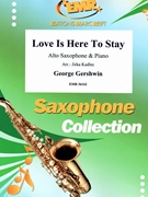 Love Is Here To Stay by Gershwin George - Jirka Kadlec - for Alto Saxophone and Piano (Alto Saxophone and Piano)