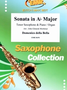 Sonata in Ab Major by Della Bella Domenico - Mortimer John Glenesk - for Tenor Saxophone and Piano (Tenor Saxophone and Piano)