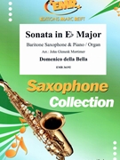 Sonata in Eb Major by Della Bella Domenico - Mortimer John Glenesk - for Baritone Saxophone and Organ (Baritone Saxophone and Organ)