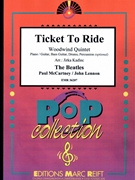 Ticket To Ride by - Lennon John and Mccartney Paul Jirka Kadlec - Beatles for Woodwind Quintet and Rhythm Section (Woodwind Quintet and Rhythm Section (Piano Bass Drums) (Piano / Guitar Bass Guitar Drums Percussion (optional)))