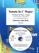 Sonata in C Major by Della Bella Domenico - Mortimer John Glenesk - for Trombone w/ Audio (Trombone and CD Play Back / Play Along)