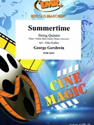 Summertime by Gershwin George - Jirka Kadlec - for String Quintet (String Quintet (Piano / Guitar Bass Guitar Drums (optional)))