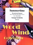 Summertime by Gershwin George - Jirka Kadlec - for Woodwind Quartet and Rhythm Section (Woodwind Quartet and Rhythm Section (Piano Bass Drums) (Piano / Guitar Bass Guitar Drums (optional)))