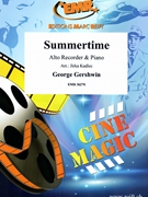Summertime by Gershwin George - Jirka Kadlec - for Alto Recorder and Piano (Alto Recorder and Piano)