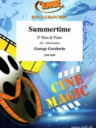 Summertime by Gershwin George - Jirka Kadlec - for Eb Bass and Piano (Eb Bass and Piano)