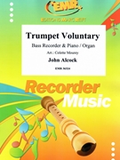 Trumpet Voluntary by Alock John - Mourey Colette - for Bass Recorder and Piano (Bass Recorder and Piano)