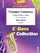 Trumpet Voluntary by Alock John - Mourey Colette - for Eb Bass and Piano (Eb Bass and Piano)