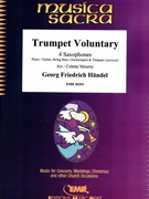 Trumpet Voluntary by Handel George Frideric - Mourey Colette - for 4 Saxophones (4 Saxophones (S(A)A(T)A(T)B) (Piano / Guitar String Bass Glockenspiel Timpani (optional)))