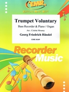Trumpet Voluntary by Handel George Frideric - Mourey Colette - for Bass Recorder and Piano (Bass Recorder and Piano)