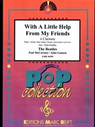 With A Little Help From My Friends by - Lennon John and Mccartney Paul Jirka Kadlec - Beatles for 4 Clarinets and Rhythm Section (4 Clarinets and Rhythm Section (Piano Bass Drums) (Piano / Guitar Bass Guitar Drums Percussion (optional)))