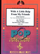 With A Little Help From My Friends by - Lennon John and Mccartney Paul Jirka Kadlec - Beatles for 3 Trumpets and Trombone (3 Trumpets and Trombone (Piano / Guitar Bass Guitar Drums Percussion (optional)))