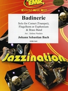 Badinerie by Bach Johann Sebastian - Jerome Naulais and Bertrand Moren - for Cornet and Brass Band (Cornet and Brass Band)