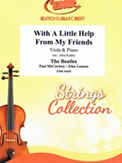 With A Little Help From My Friends by - Lennon John and Mccartney Paul Jirka Kadlec - Beatles for Viola and Piano (Viola and Piano)