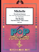 Michelle by - Lennon John and Mccartney Paul Jirka Kadlec - Beatles for Woodwind Quintet and Rhythm Section (Woodwind Quintet and Rhythm Section (Piano Bass Drums) (Piano / Guitar Bass Guitar Drums Percussion (optional)))