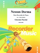 Nessun Dorma by Puccini Giacomo - Jirka Kadlec - for Bass Recorder and Piano (Bass Recorder and Piano)