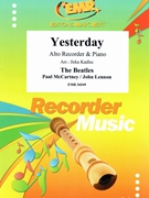 Yesterday by - Lennon John and Mccartney Paul Jirka Kadlec - Beatles for Alto Recorder and Piano (Alto Recorder and Piano)