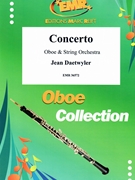 Concerto by Daetwyler Jean for String Orchestra (String Orchestra (Oboe Solo))