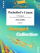 Pachelbel's Canon by Kadlec Jirka for 5 Trumpets (5 Trumpets (Piano / Guitar Bass Guitar Drums Percussion (optional)))