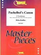 Pachelbel's Canon by Kadlec Jirka for 4 Trombones and Rhythm Section (4 Trombones and Rhythm Section (Piano / Guitar Bass Guitar Drums Percussion (optional)))