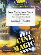 New York New York by Ebb Fred and Kander John - Ted Parson and Bertrand Moren - for Solo Voice and Brass Band (Solo Voice and Brass Band)
