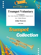 Trumpet Voluntary by Travers John - Mourey Colette - for 5 Trumpets and Piano (5 Trumpets and Piano (Piano / Guitar String Bass Glockenspiel Timpani (optional)))