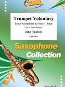 Trumpet Voluntary by Travers John - Mourey Colette - for Tenor Saxophone and Organ (Tenor Saxophone and Organ)