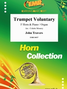 Trumpet Voluntary by Travers John - Mourey Colette - for Horn and Piano (Horn and Piano)