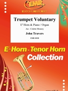 Trumpet Voluntary by Travers John - Mourey Colette - for Eb Horn and Organ (Eb Horn and Organ)