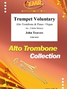 Trumpet Voluntary by Travers John - Mourey Colette - for Alto Trombone and Piano (Alto Trombone and Piano)