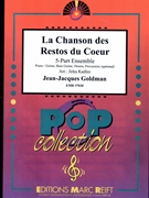 La Chanson des Restos du Coeur by Goldman Jean-Jacques - Jirka Kadlec - for 5 - Part Ensemble and Rhythm Section (5 - Part Ensemble and Rhythm Section (Piano Bass Drums) (Piano / Guitar Bass Guitar Drums Percussion (optional)))