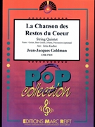 La Chanson des Restos du Coeur by Goldman Jean-Jacques - Jirka Kadlec - for String Quintet (String Quintet (Piano / Guitar Bass Guitar Drums Percussion (optional)))
