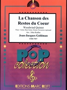 La Chanson des Restos du Coeur by Goldman Jean-Jacques - Jirka Kadlec - for Woodwind Quintet and Rhythm Section (Woodwind Quintet and Rhythm Section (Piano Bass Drums) (Piano / Guitar Bass Guitar Drums Percussion (optional)))
