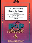 La Chanson des Restos du Coeur by Goldman Jean-Jacques - Jirka Kadlec - for 4 Clarinets (4 Clarinets (Piano / Guitar Bass Guitar Drums Percussion (optional)))