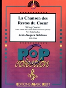 La Chanson des Restos du Coeur by Goldman Jean-Jacques - Jirka Kadlec - for String Quartet (String Quartet (Piano / Guitar Bass Guitar Drums Percussion (optional)))